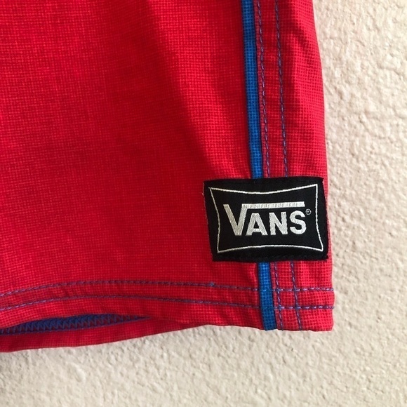 Vans Men's Off The Wall Stretch Ghost Trees Colorblock Board Shorts Size 34 - Picture 5 of 16